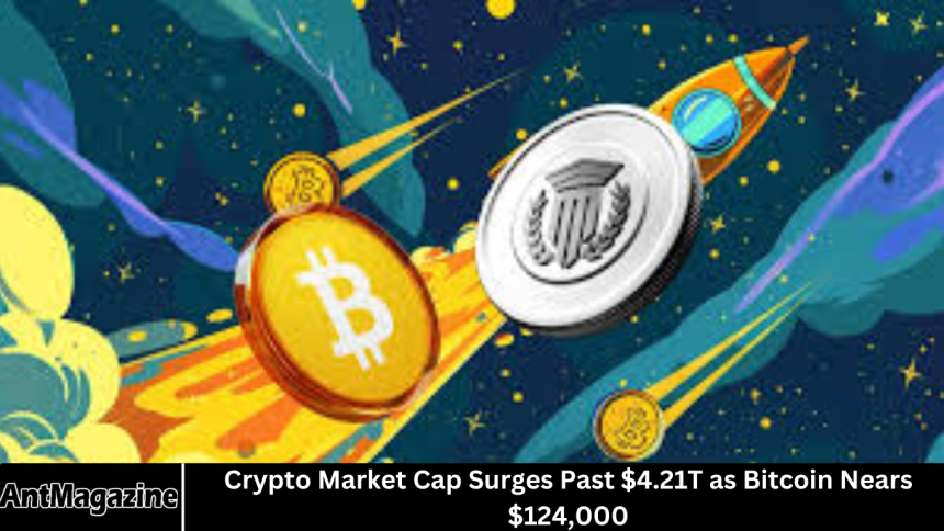 Crypto Market Cap Surges Past .21T as Bitcoin Nears 4,000 Crypto Market Cap Surges Past .21T as Bitcoin Nears 4,000